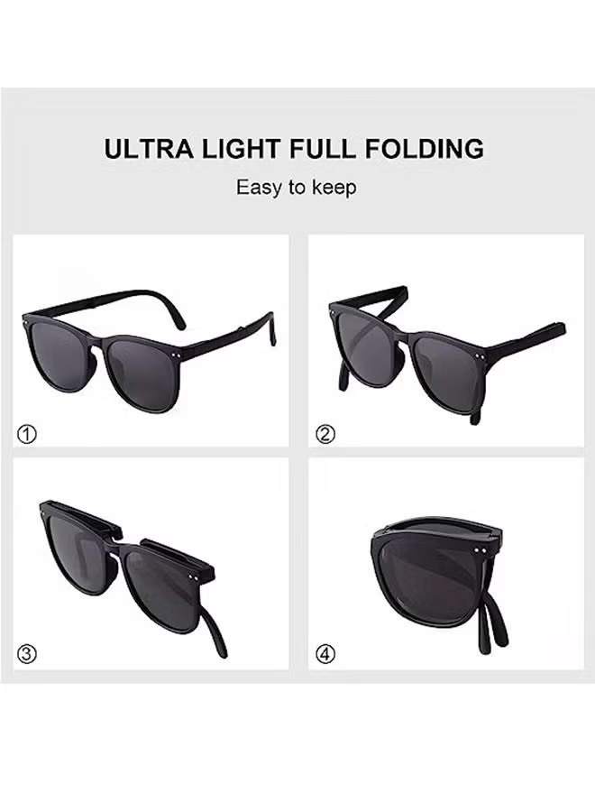 Foldable Sunglasses For Women Men