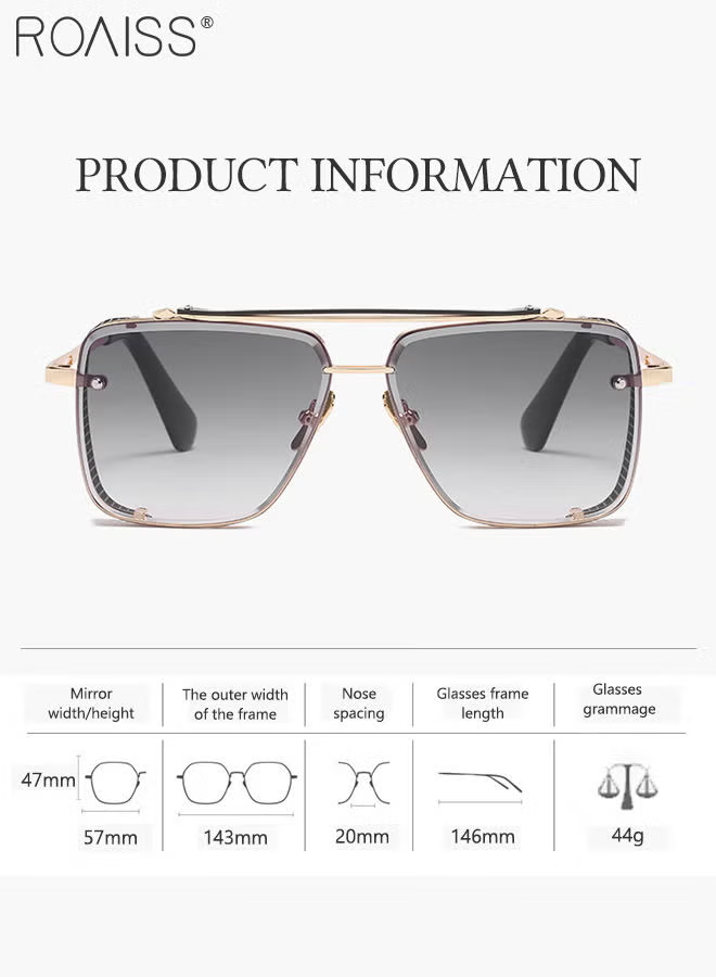 Modern Square Sunglasses for Men Women