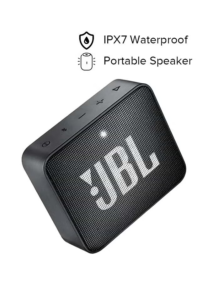 GO 2 Portable Bluetooth Speaker Black