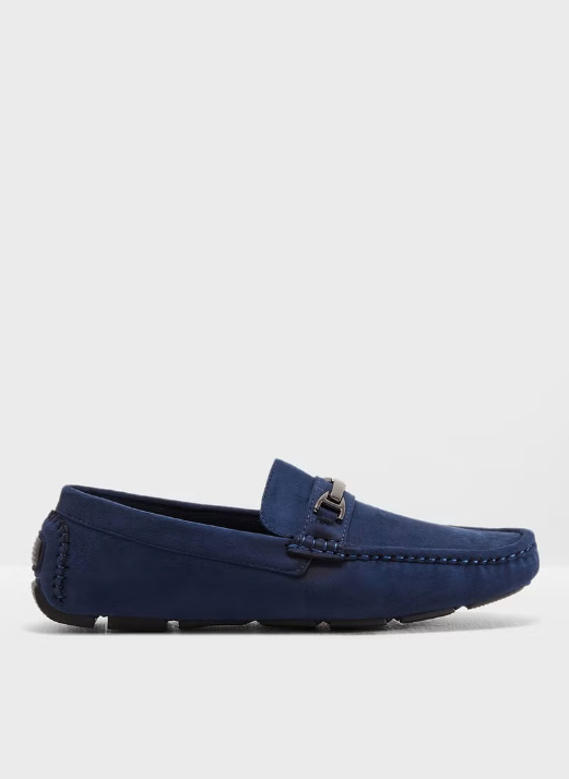 Faux Suede Moccasins