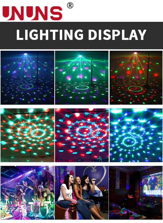 LED Magic Ball Light,7 LED Colors Effect Light